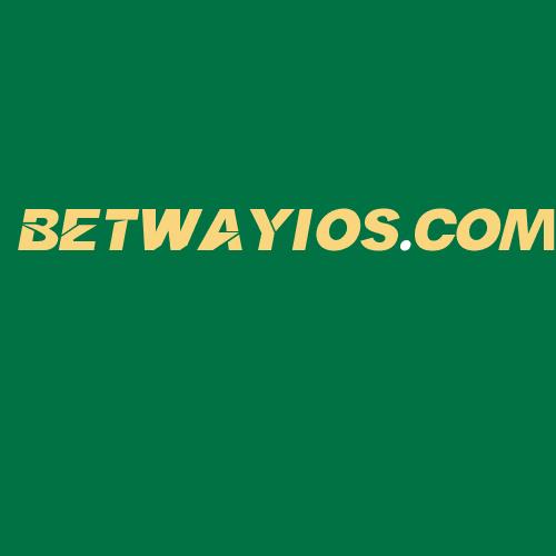 Logo da BETWAYIOS